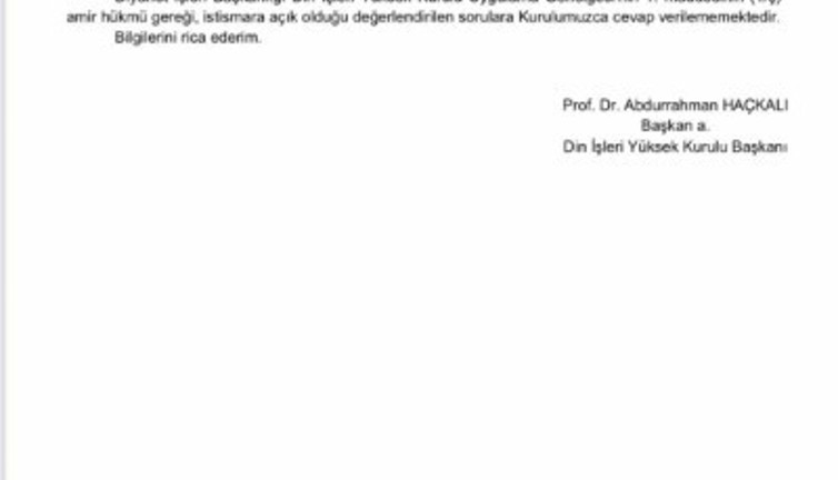 ‘Kur Korumalı Mevduat’ helal mi haram mı Diyanet İşleri Başkanlığı cevap veremedi