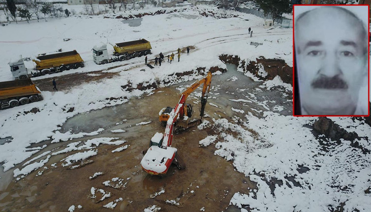 Ataşehir’de suya düşen kepçenin operatörü öldü