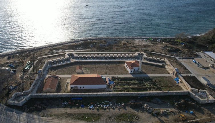 Çanakkale Boğazı'nın 'muhafızı', 202 yıllık Bigalı Kalesi'nin restorasyonunda sona gelindi! Tam 202 yıllık…