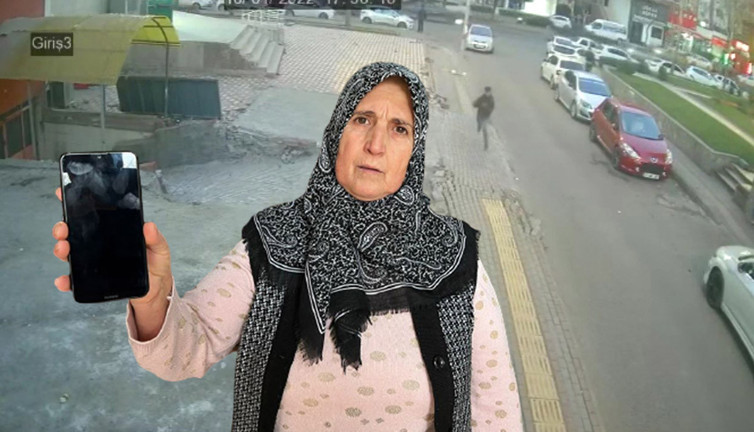 Çantayı kaptılar ama kaçamadılar! İşte o anlar…