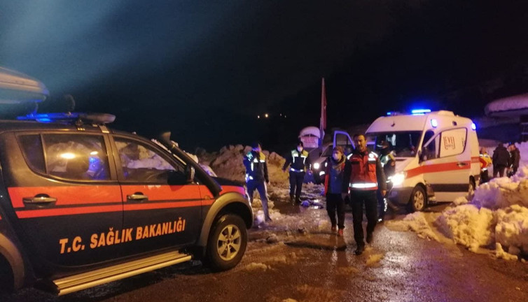 İmdadına sağlık ekipleri yetişti