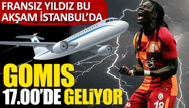 Gomis'in uçağı havalandı. İstanbula'a geliyor