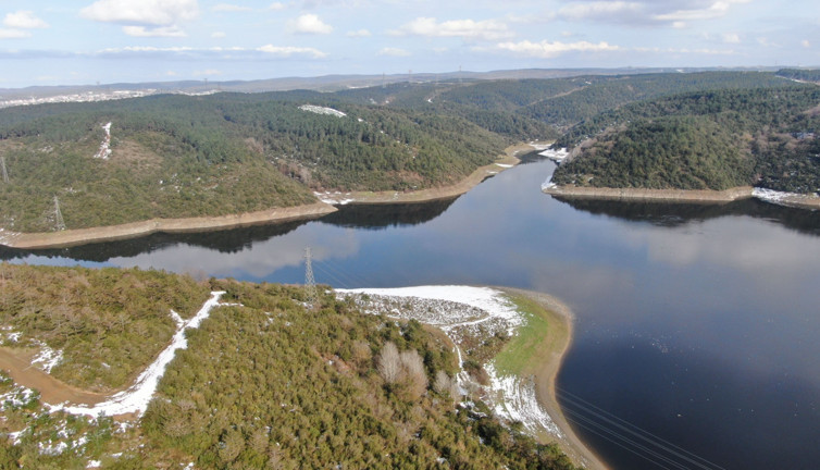 İstanbul’da karlar eridi, barajlar dolmaya başladı