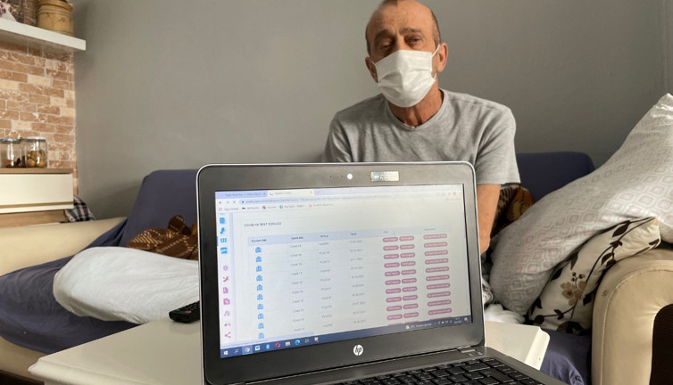 78 Kovid testi yaptırdı, 78 testi de pozitif çıktı