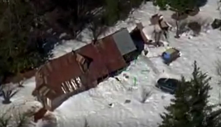 Dağ evinde mahsur kalanlar 60 gün sonra kurtarıldı