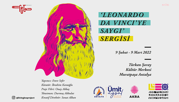 Leonardo Da Vinci'ye saygı sergisi