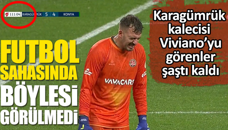 Futbol sahasında böylesi görülmedi!