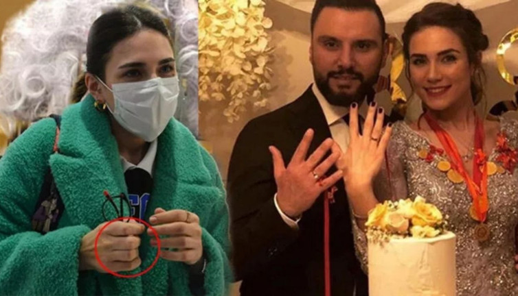 Alişan boşanma iddialarını yalanlamıştı! Buse Varol alyansını çıkardı