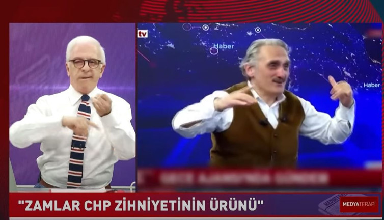Zafer Arapkirli canlı yayında AKP’li Yeliz’in taklidini yaptı