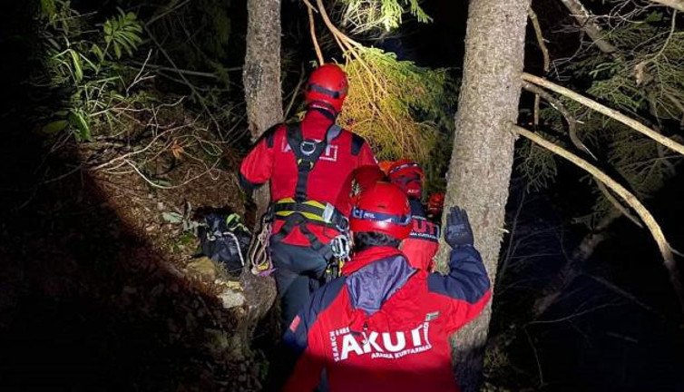 Odun toplayan kişi uçurumdan düşerek hayatını kaybetti