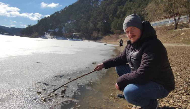 Bolu'da buzlar eridi acı manzara ortaya çıktı