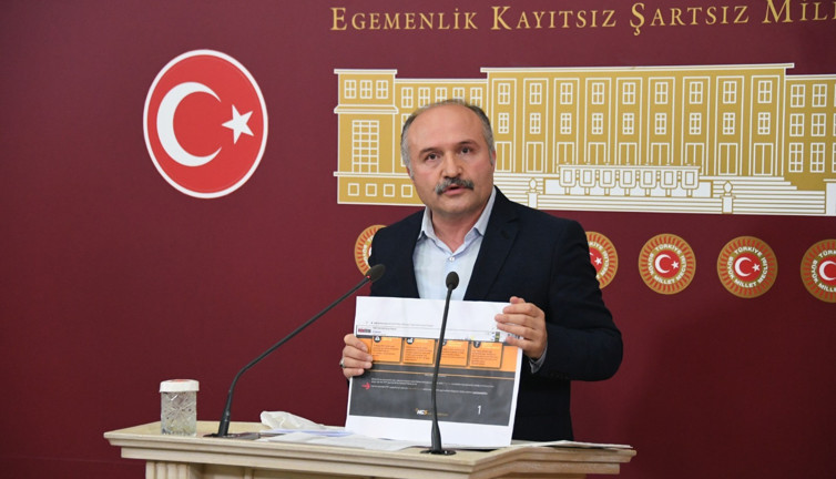 İYİ Partili Erhan Usta PTT’deki büyük vurgunu Meclis'e taşıdı