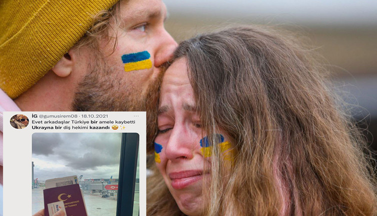 Türkiye'den Ukrayna'ya kaçan Diş Hekimi, savaş çıkınca yeniden Türkiye'ye dönmek istedi. Linçlendi!