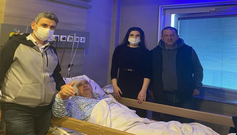 Gürcistan’dan geldi şifayı Trabzon’da buldu