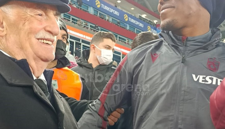 Trabzonsporlu Nwakaeme'den Nedim Aygün'e: Büyükbabam gibisiniz