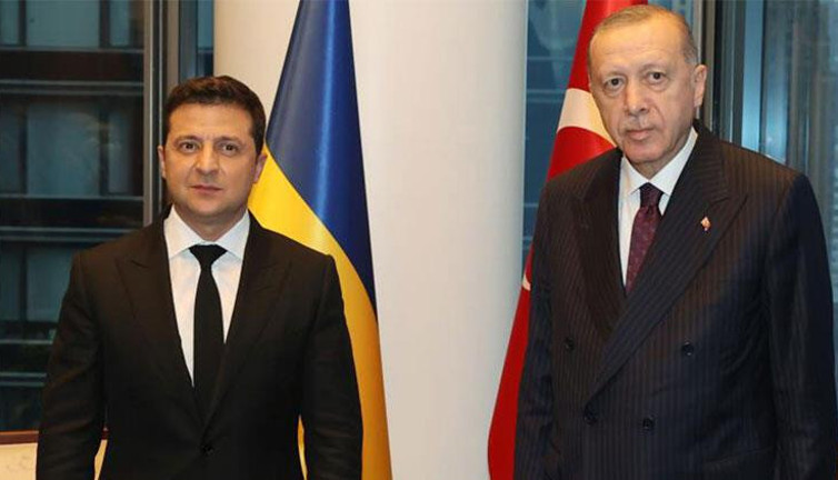 Cumhurbaşkanı Erdoğan Zelenski ile görüştü