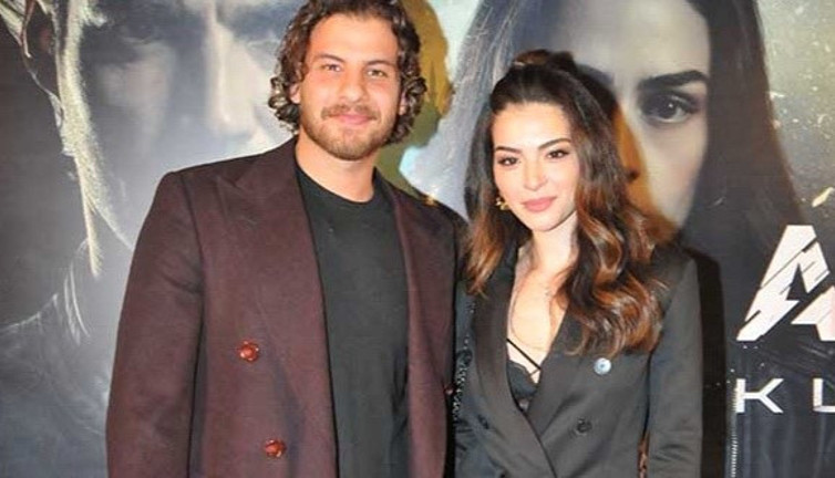 Melisa Aslı Pamuk galaya yeni sevgilisiyle el ele katıldı