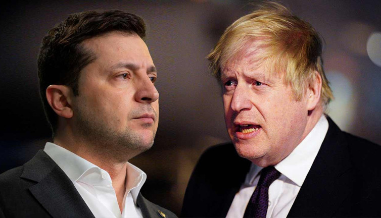 Boris Johnson ile Zelenskiy telefonda görüştü