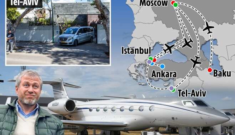 Roman Abramovich'in özel jeti İstanbul'da