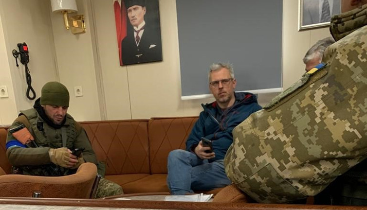 Odessa'daki Türk gemisini Ukrayna Ordusu bastı