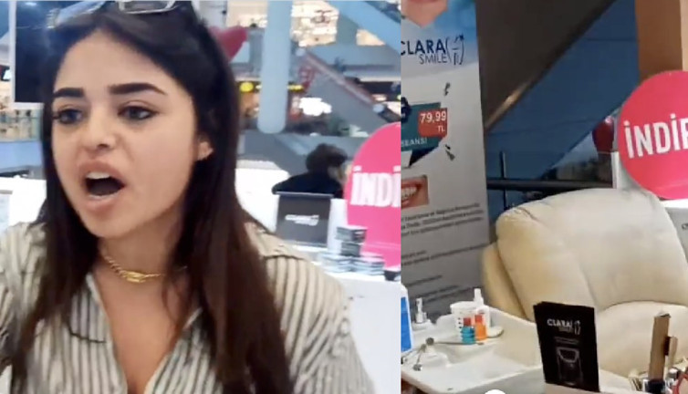 İstanbul'un ünlü AVM'sinde büyük skandal! ''Güvenlik güvenlik'' sesleri yükseldi