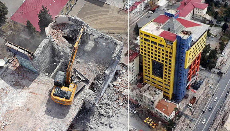 'Dünyanın en saçma binası' çürük çıktı