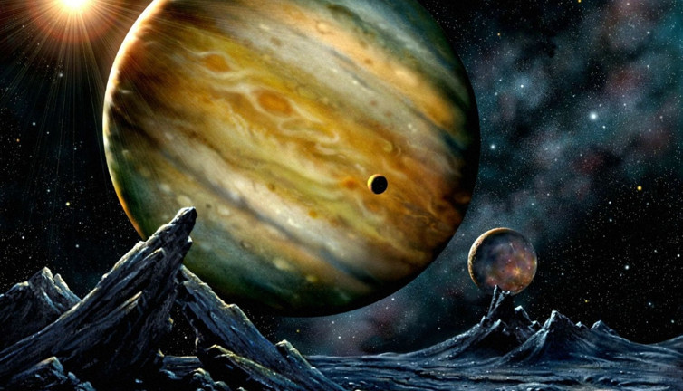 Jüpiter'in buz tabakasının altında oksijen olabilir