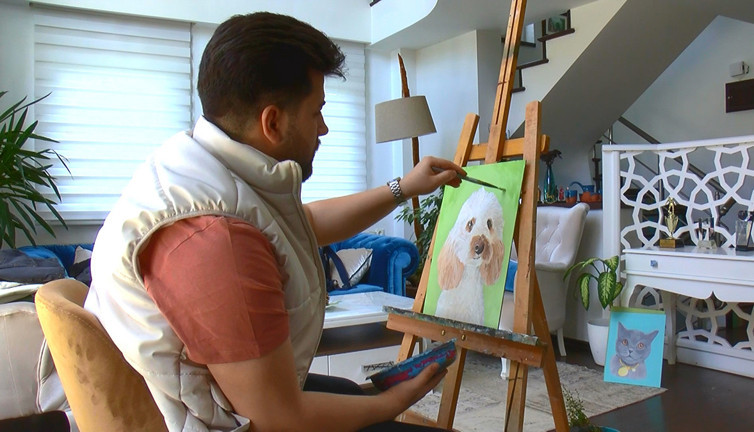 Para yerine mama istiyorlar! Sokak hayvanları için çiziyorlar…