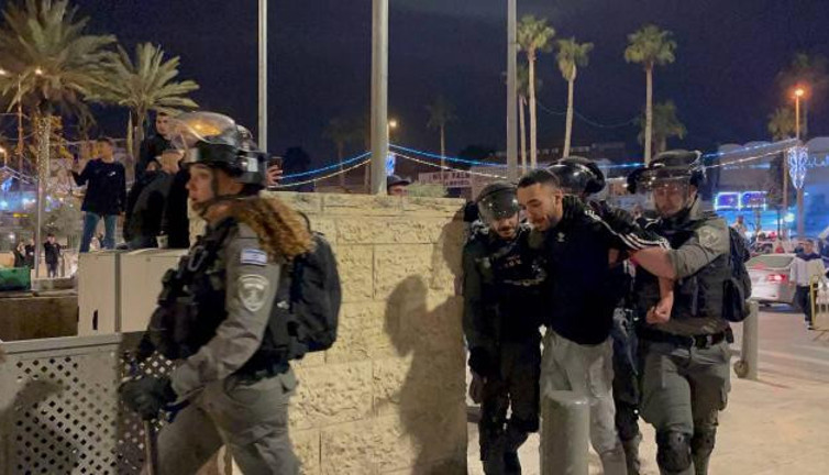 İsrail güçleri Filistinlilere müdahale etti: 5 yaralı