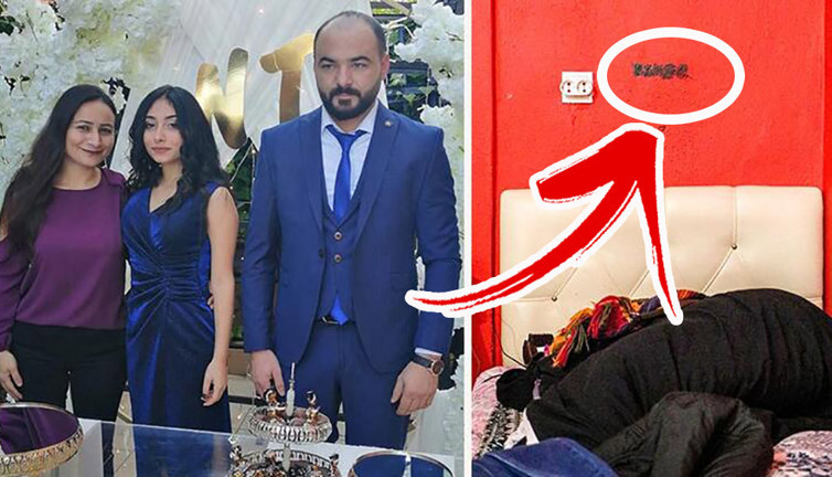 Katleden eski nişanlının ismini yatağın başındaki duvardan sildiler