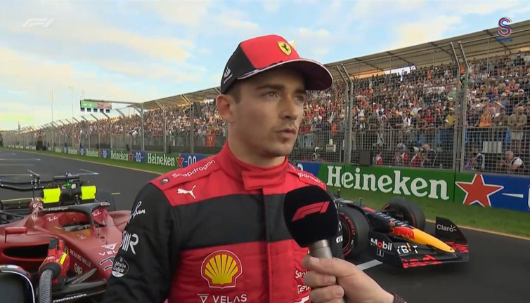 Avustralya Grand Prix'sinde pole pozisyonu Leclerc'in