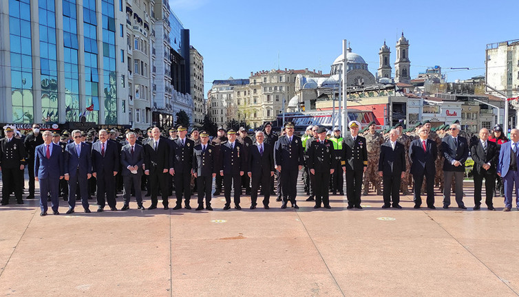 Türk Polis Teşkilatının kuruluşunun 177. yılı Taksim'de kutlandı
