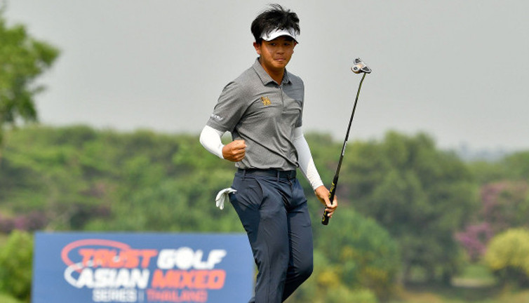 Ratchanon tarihe geçti. 15 yaşında golfte tarih yazdı