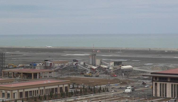 Denize dolgu Rize - Artvin Havalimanı'na test uçuşu