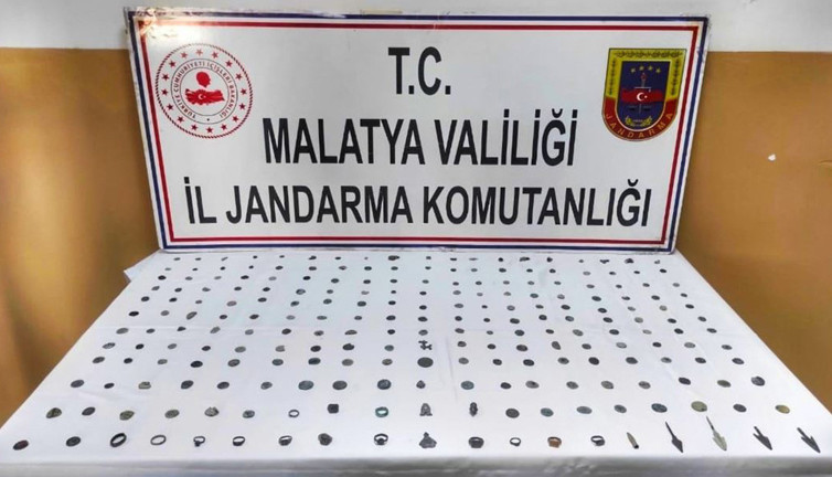 Malatya'da tarihi eser operasyonu