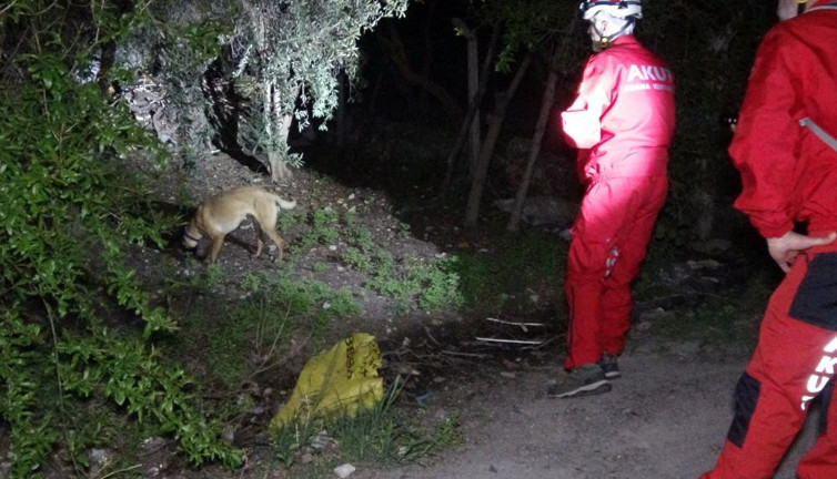 200 kişi 3 köpekle kayıp çocuğu aradı