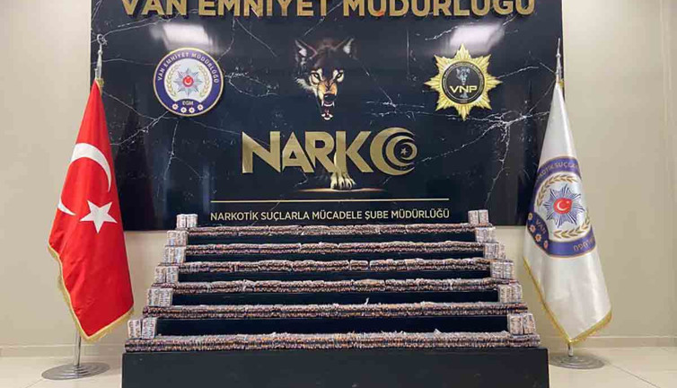Van’da uyuşturucu operasyonu! Tam 28 bin 80 adet…
