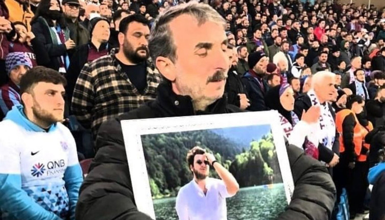 Trabzonsporlu İhsan Aksoy'un kahreden sevinci