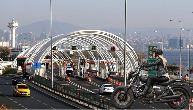 1 Mayıs’tan itibaren Avrasya Tüneli'nden motosiklet yasağı kalkıyor
