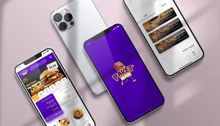 Bu da oldu! Arapça sipariş uygulaması. Burası Türkiye