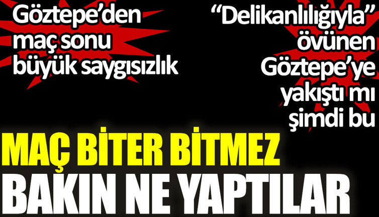 Gazeteci Burhan Akdağ tam bir yıl önce "Göztepe inşallah küme düşer" demişti