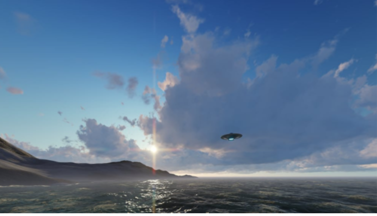 Pasifik Okyanusu’nda uzaylı iddiası: Gökyüzünde gizemli bir cisim keşfedildi