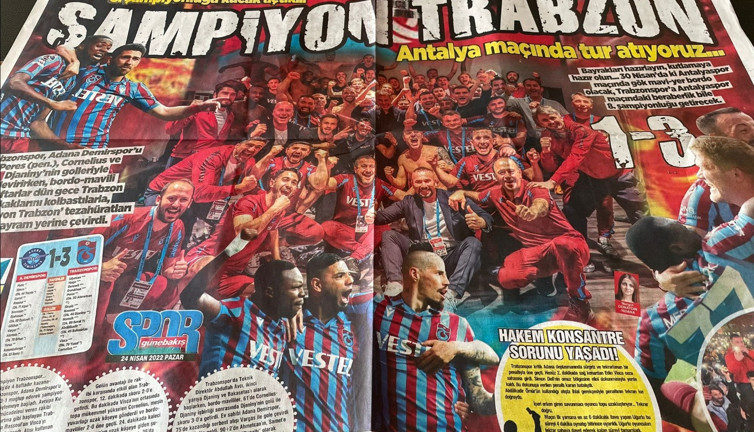 Trabzon yerel basını Adana Demirspor galibiyetini böyle gördü