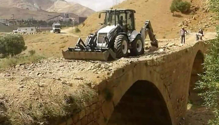 800 yıllık köprünün son hali ortaya çıktı! Kepçeli katliamdan son anda kurtarılmıştı…