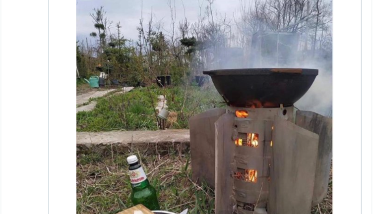 ABD’nin Kiev Büyükelçiliği Rusya'nın bombasında mangal yaptı