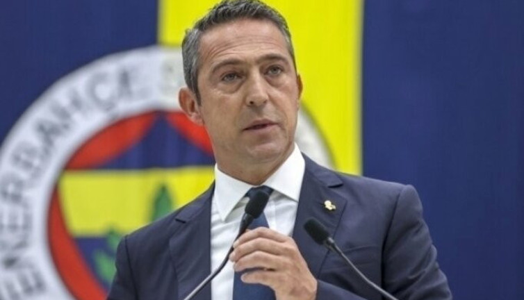 Fenerbahçe Başkanı Ali Koç'tan teknik direktör açıklaması