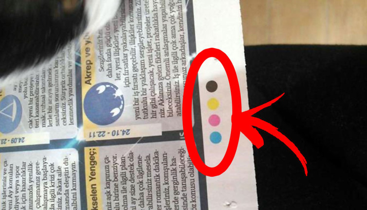 Ambalajlarda sıklıkla karşılaştığımız bu renkli yuvarlaklar ne anlama gelir?