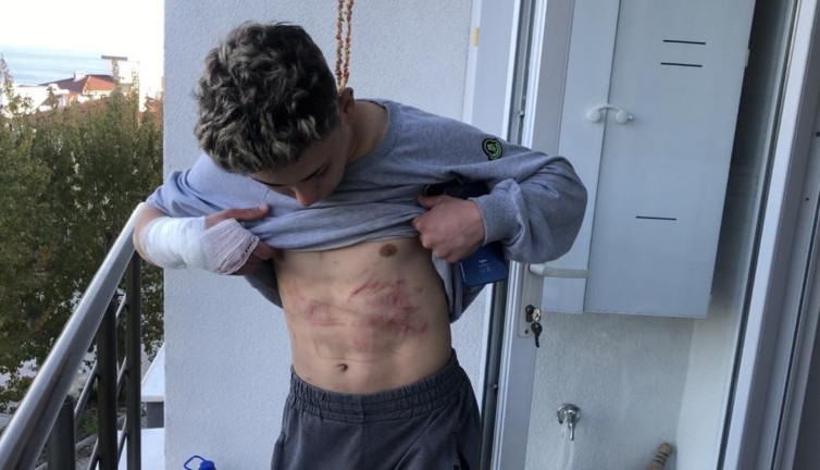 Sinop'un azgın denizinde yaşam savaşı