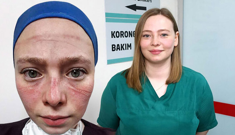 Seher hemşireden mesaj var! Salgınla mücadelenin simgesi olmuştu...