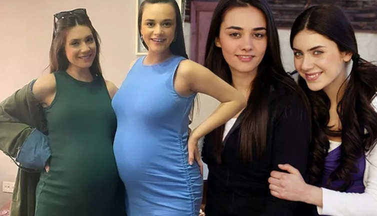 Sette doğuracaklar! Hande Soral ile Fulya Zenginer 12 yıl sonra bir arada